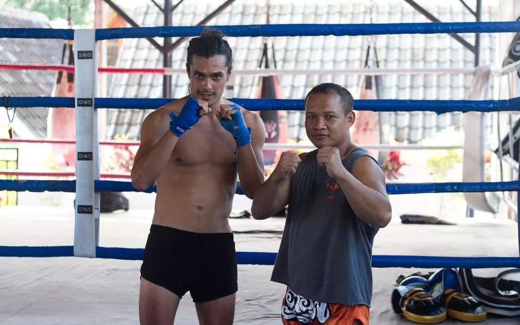 Muay Thai sport class in Thailand 