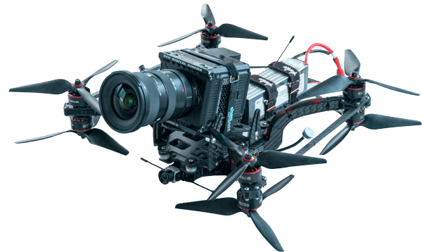 Filmación con drones FPV