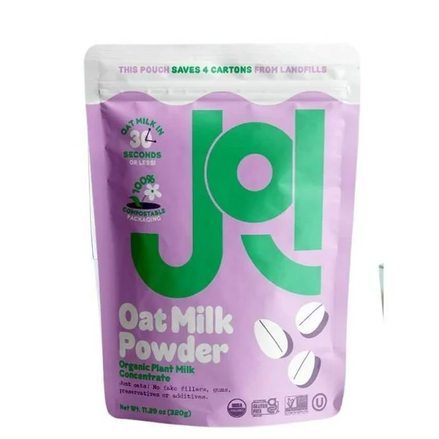 Creamy, Sustainable, Shelf-Stable JOI Organic Oat Milk