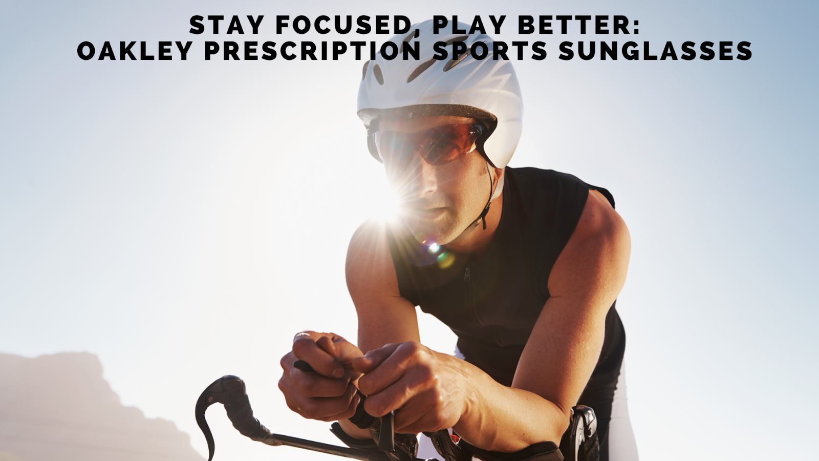 Stay Focused, Play Better: Oakley Prescription Sports Sunglasses