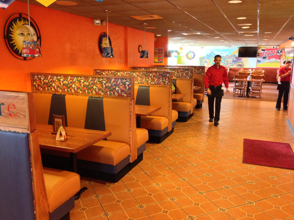 CRAFTSMANSHIP BEHIND RESTAURANT BOOTH CONSTRUCTION