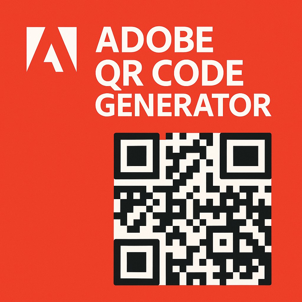 Adobe QR Code Generator – Top Adobe QR Code Generators