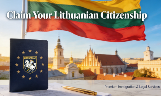 Claim Your Lithuanian Citizenship by Descent — and Unlock EU Citizenship