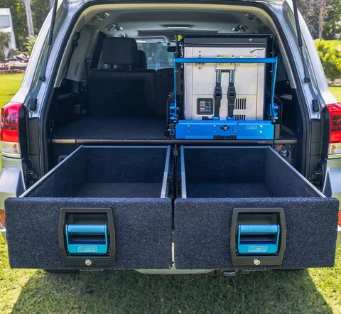 Land Cruiser Drawer System for Off-Road Storage