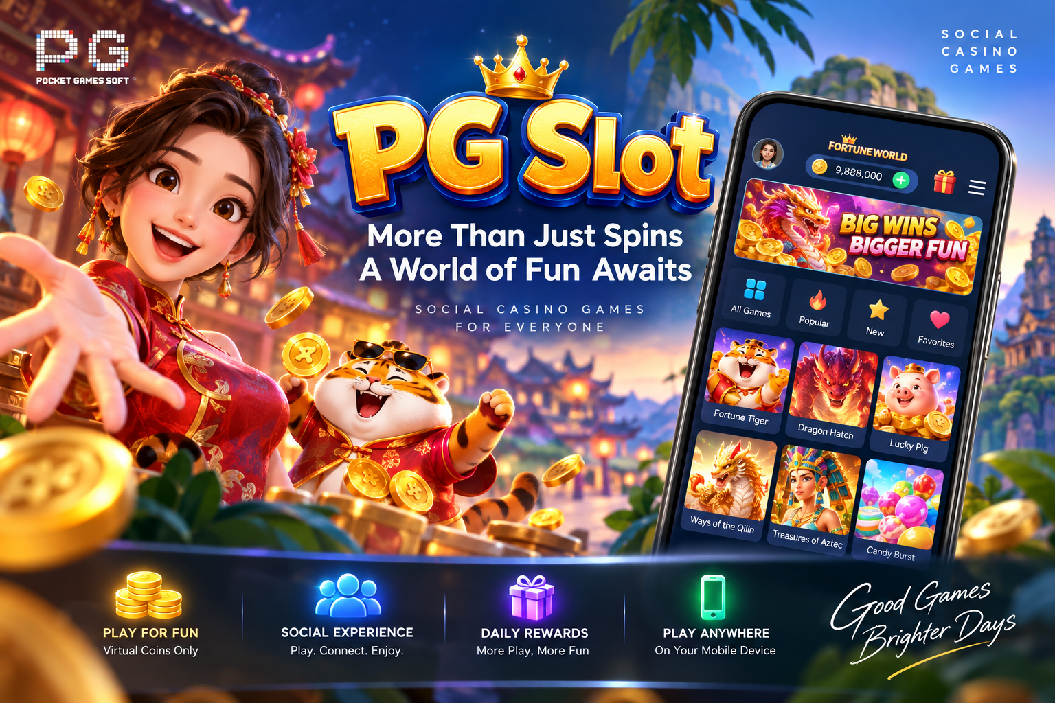 PG Slot and the Growing Appeal of Social Casino Games