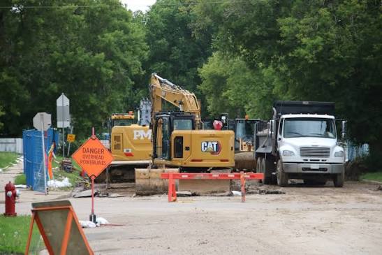 Road Construction Zones – Slow Down and Follow Signs